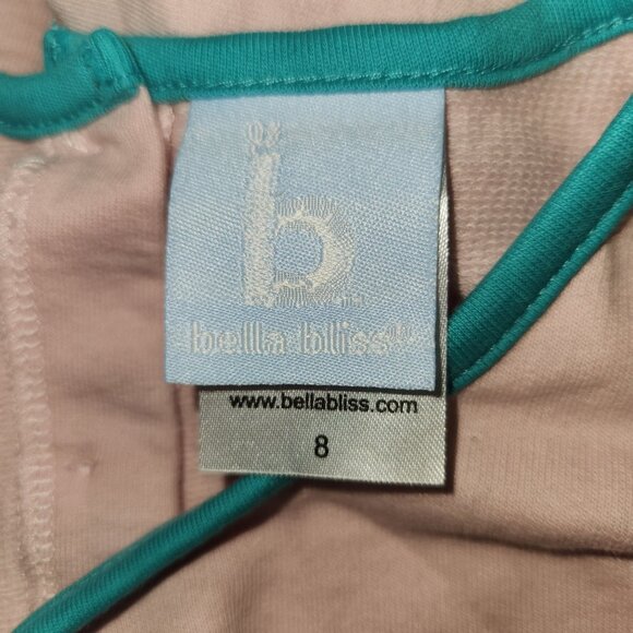 Bella Bliss Girl 8 Pima Cotton Sinclair Dress Girl's 2312 - Picture 5 of 7